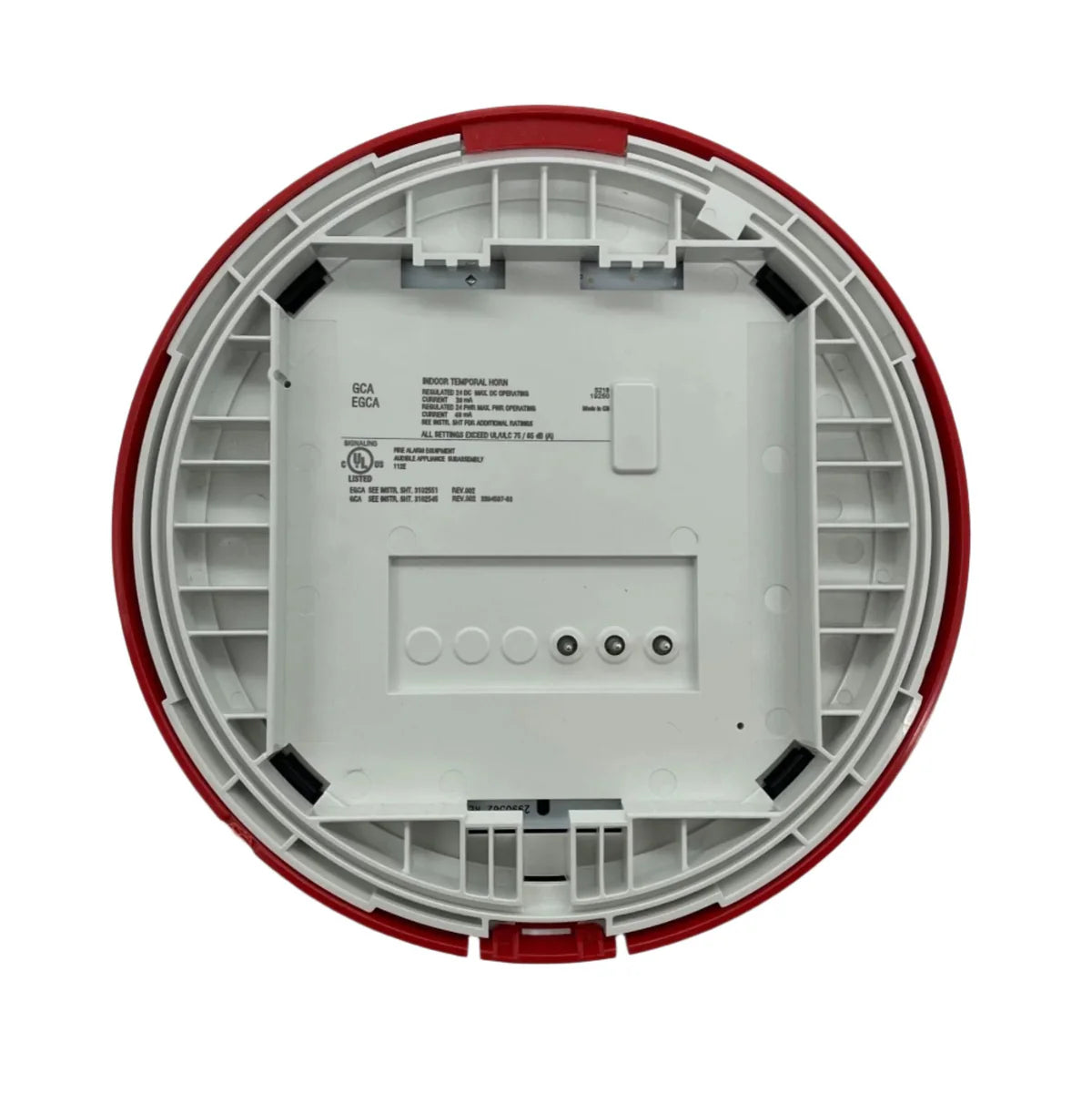 Edwards GCARF Ceiling Horn Fire Marking Red