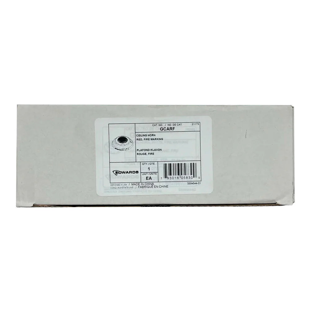 Edwards GCARF Ceiling Horn Fire Marking Red