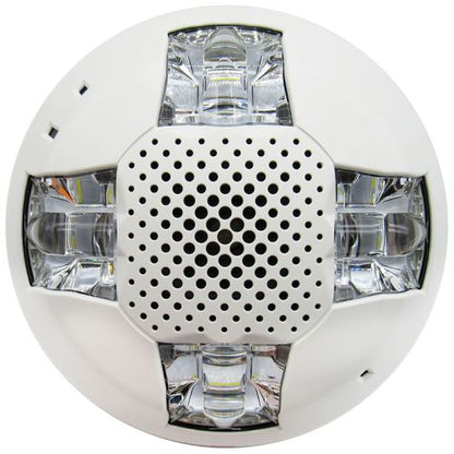 Edwards EST GCAVWN Ceiling Mount Horn Strobe (White)