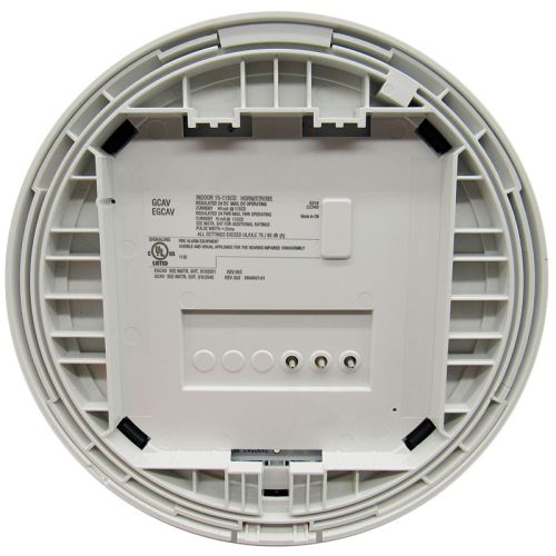 Edwards EST GCAVWN Ceiling Mount Horn Strobe (White)