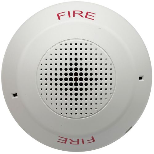 Edwards GCAWF Ceiling Horn White Fire Marking