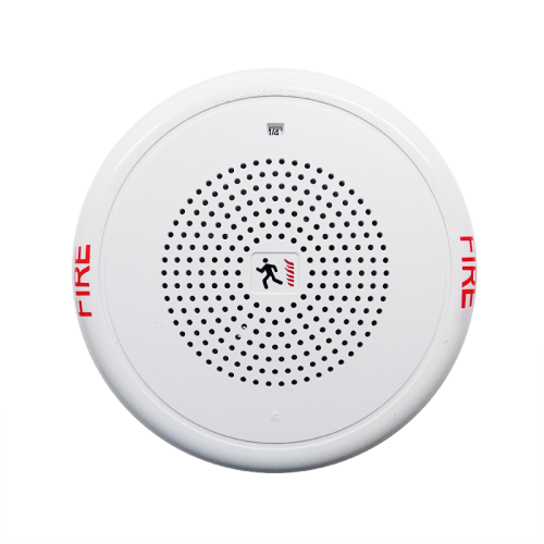 Edwards GCF-S2 Speaker 25V White with Fire Mark