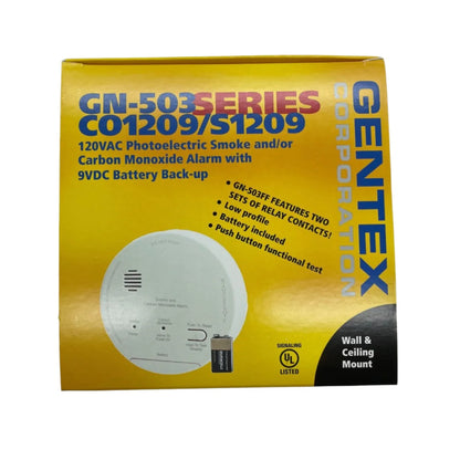 Gentex GN-503 Combination Smoke/CO Alarm