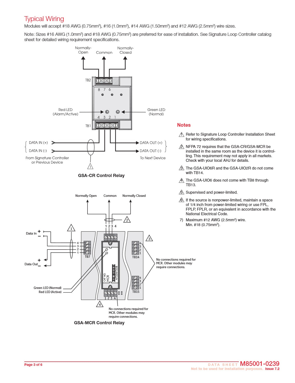Kidde GSA-CR Control Relay Module