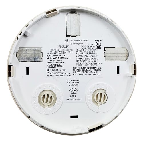 Fire-Lite H365-IV 135F Fixed Temp Heat Detector (Ivory)