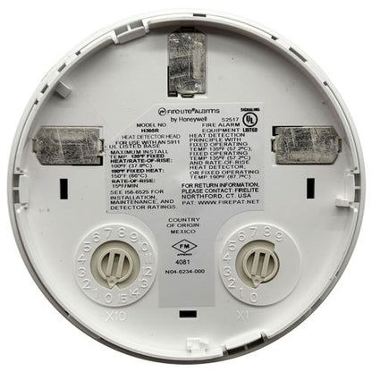 Fire-Lite H365R ROR Heat Detector (White)