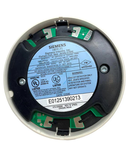 Siemens HFP-11 (500-033290) Intelligent Fire Detector