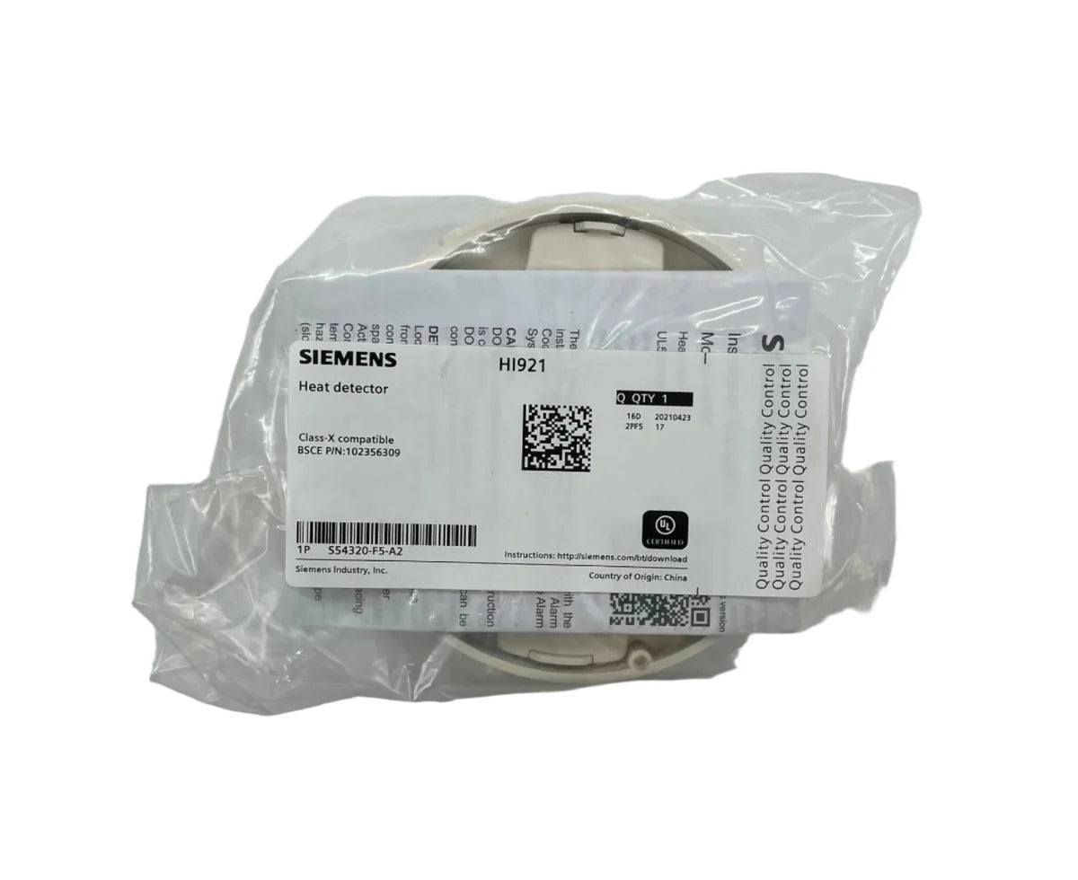 Siemens HI921 (S54320-F5-A2) Local Heat Detector