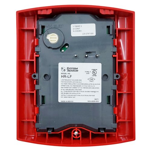 System Sensor HR-LF Low Frequency Sounder