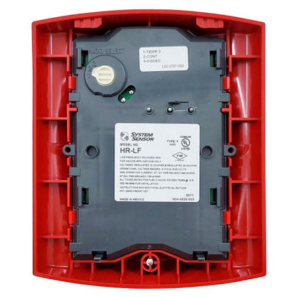 System Sensor HR-LF Low Frequency Sounder