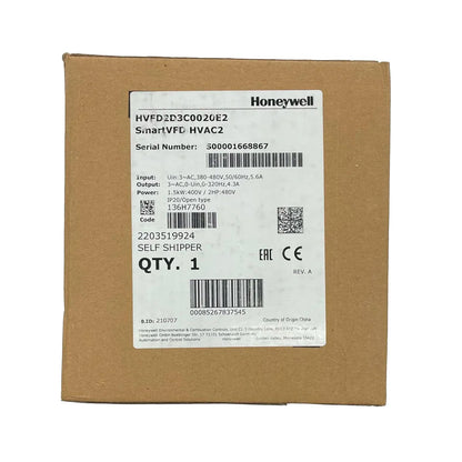 Honeywell HVFD2D3C0020E2 Smart VFD HVAC2