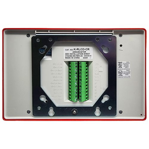 Kidde K-RLCD-CR LCD Remote Text Annunciator