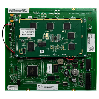 Notifier LCD-160 Liquid Crystal Display Annunciator Control