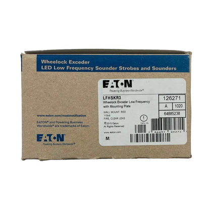 Wheelock LFHSKR3 Exceder LED3 Low-Frequency Sounder Strobe