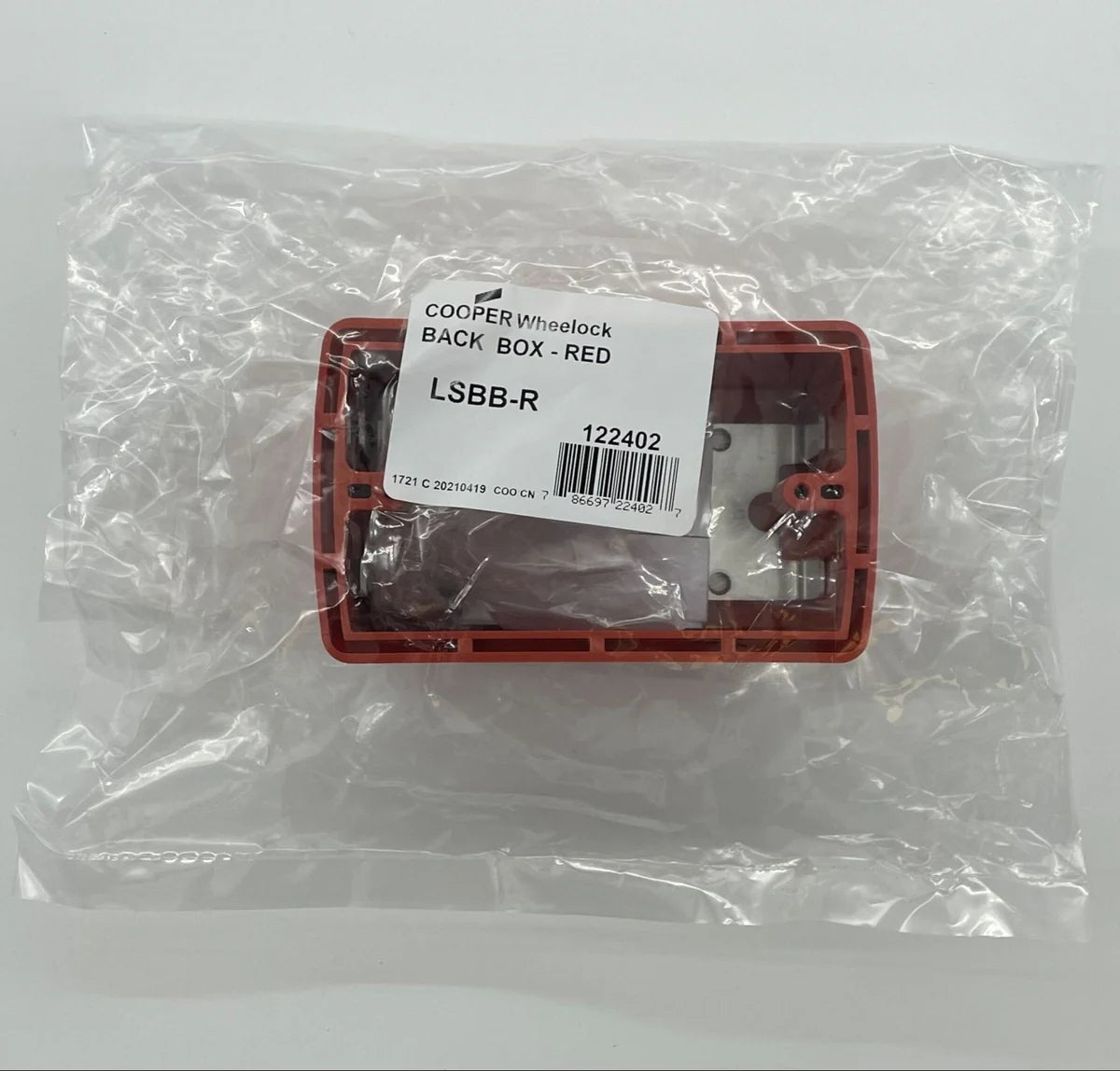 Wheelock LSBB-R LED Surface Back Box