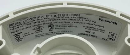 Wheelock LSTWC3-ALA Exceder LED3 Strobe