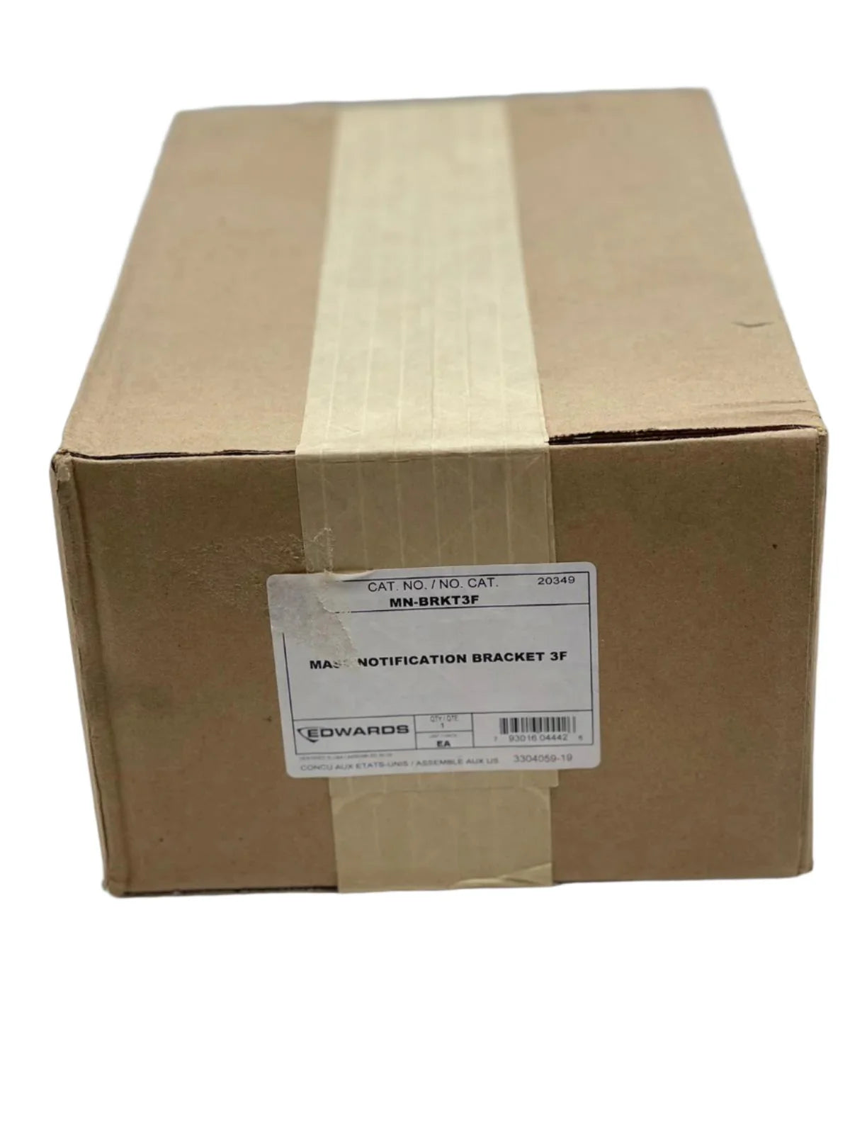 Edwards MN-BRKT3F Series Switch Mounting Bracket