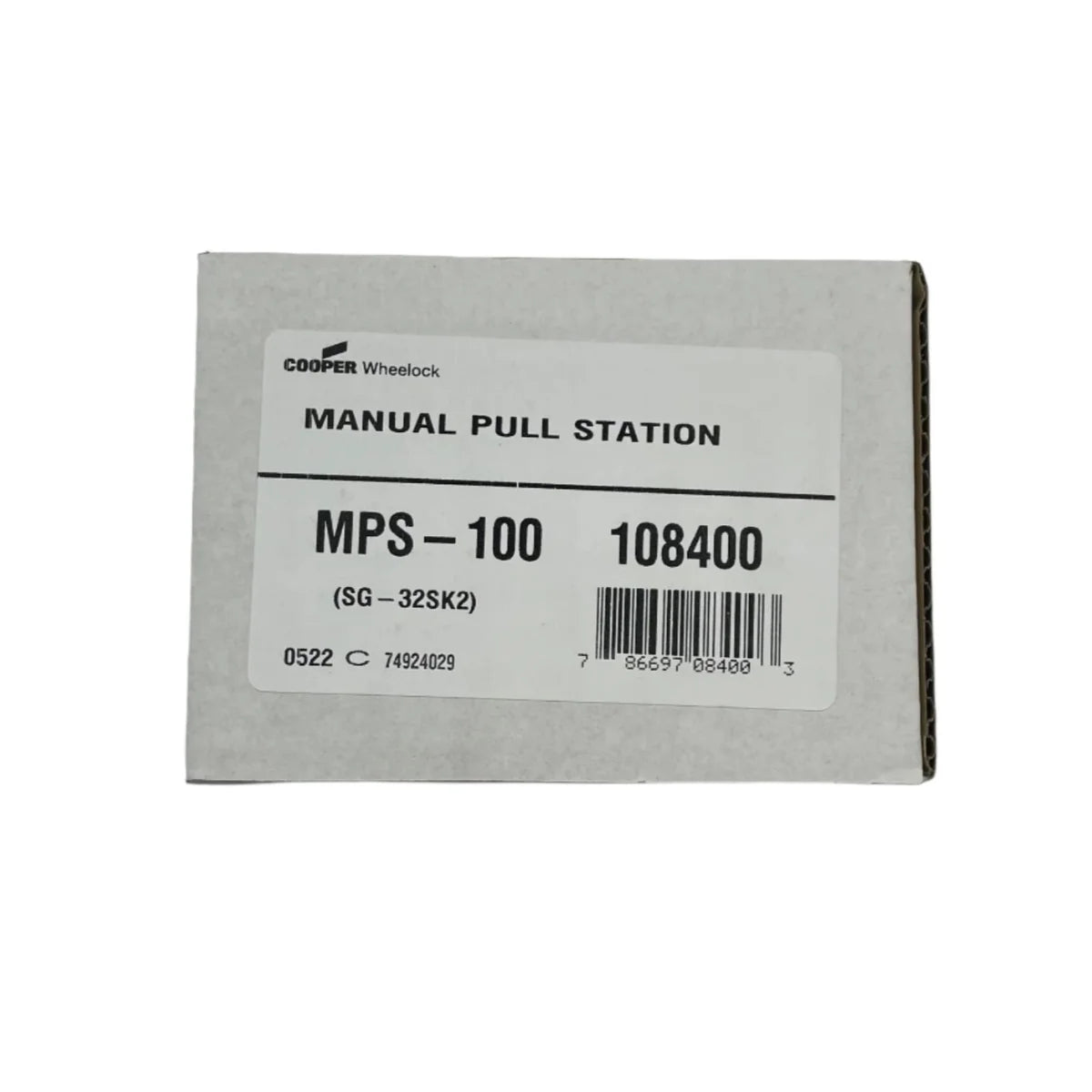 Wheelock MPS-100 Manual Pull Station