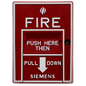 Siemens MSI-20B Manual Fire Alarm Box (dual action)