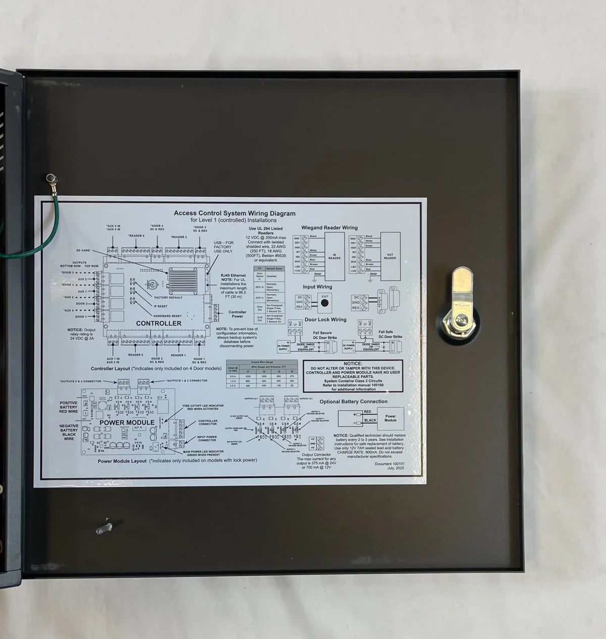 Napco NAE-2DMPL Embedded Two Door Controller