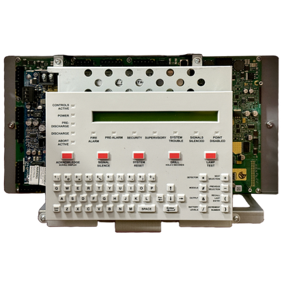 Notifier NFS-320R (Intelligent FACP) in Red Cabinet