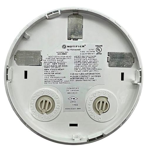 Notifier NH-200H High Temp 190F Heat Detector (White)