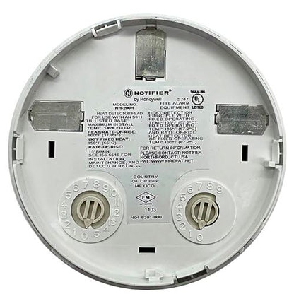 Notifier NH-200H High Temp 190F Heat Detector (White)