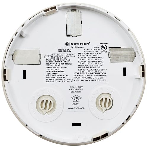 Notifier NH-200R-IV Rate-of-Rise Heat Detector (Ivory)