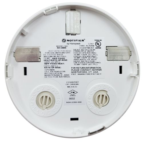 Notifier NH-200R Rate-of-Rise Heat Detector (White)