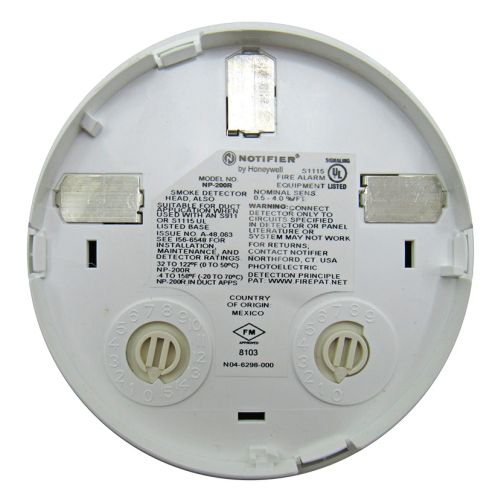 Notifier NP-200R Remote Test Photoelectric Detector (White)