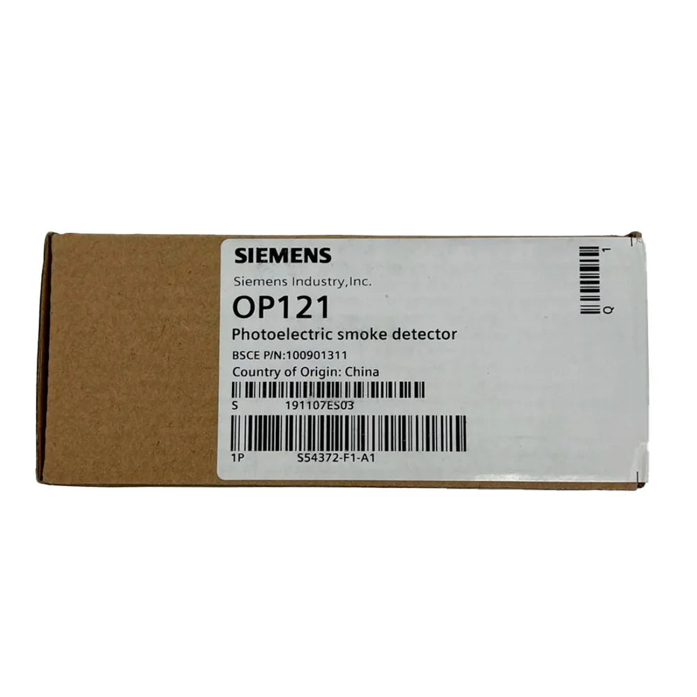 Siemens OP121 (S54372-F1-A1) Smoke Detector