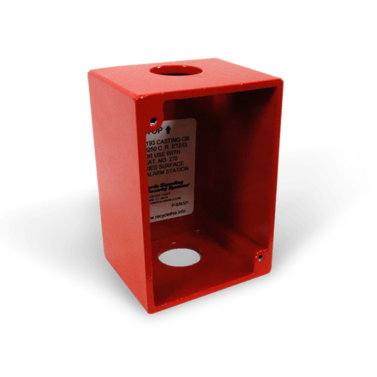 Edwards Signaling P-027193 Cast Box for Surface Mounting
