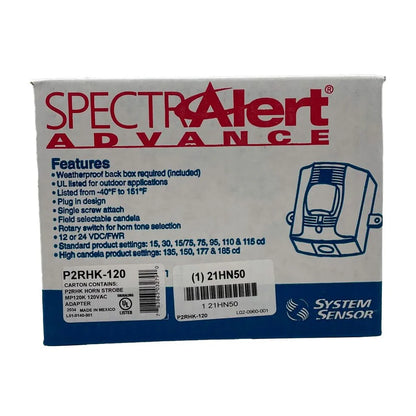 System Sensor P2RHK-120 Horn Strobe