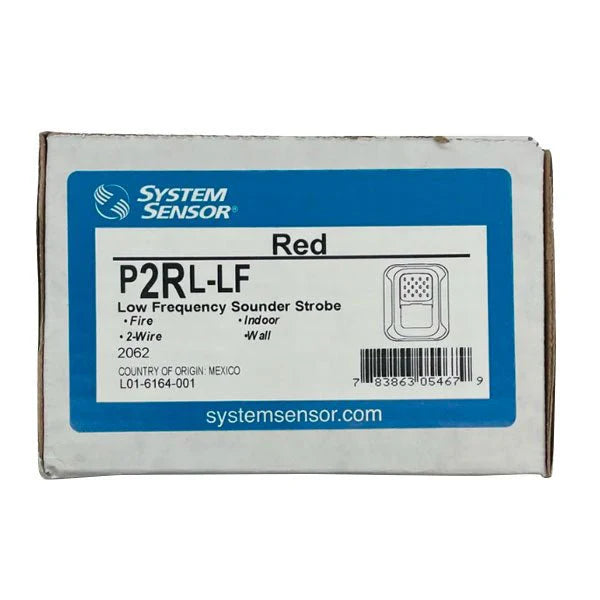 System Sensor P2RL-LF Low Frequency Sounder Strobe