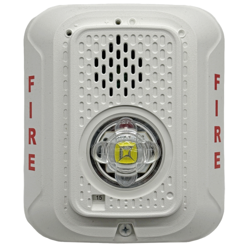 System Sensor P2WLED LED Horn Strobe 2-Wire White