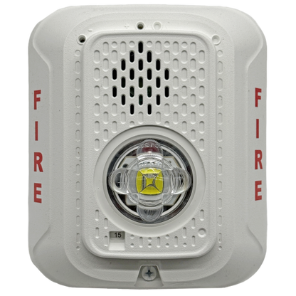 System Sensor P2WLED LED Horn Strobe 2-Wire White