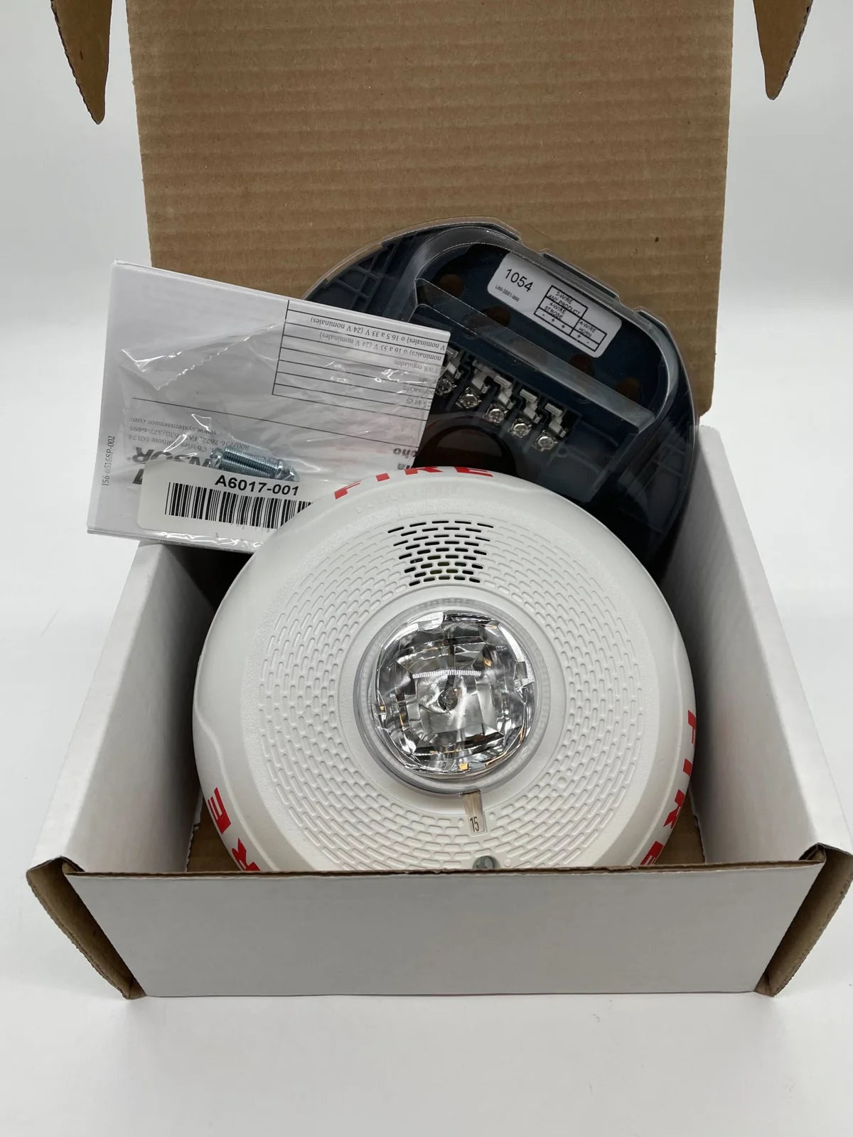 System Sensor PC4WL Horn Strobe White Ceiling
