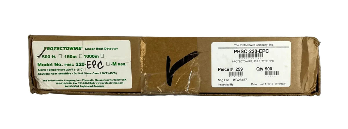 Protectowire PHSC-220-EPC Linear Heat Detector Cable (500 feet)