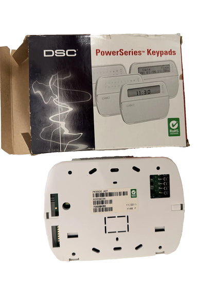 DSC PK5500ENG ADT Power Series Keypad 64Z MSG LCD