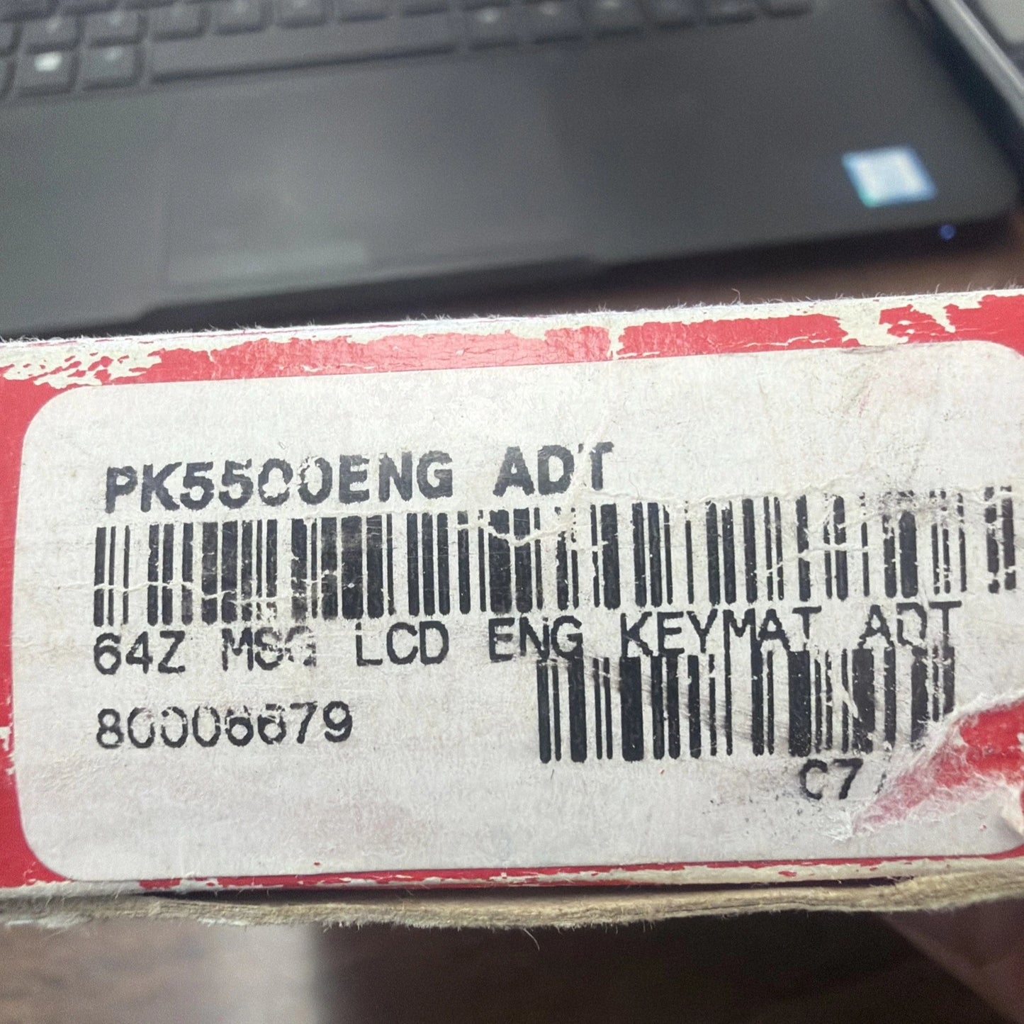 DSC PK5500ENG Power Series Keypad 64Z MSG LCD