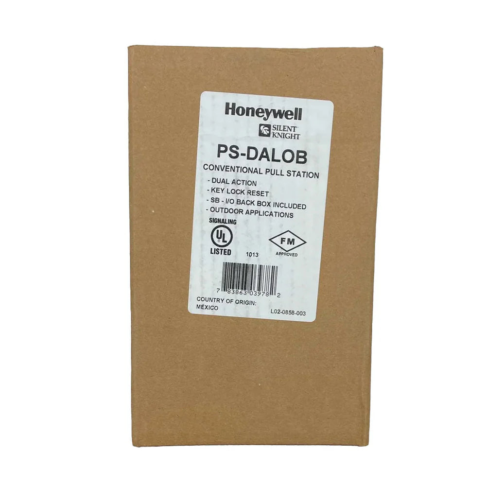 Silent Knight PS-DALOB Pull Station Dual Action Outdoor