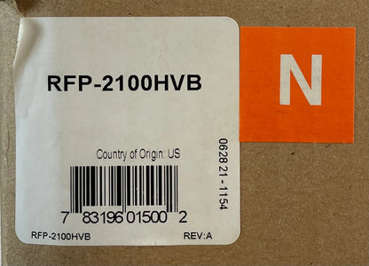Farenhyt RFP-2100HVB Intelligent Fire Alarm Control Black