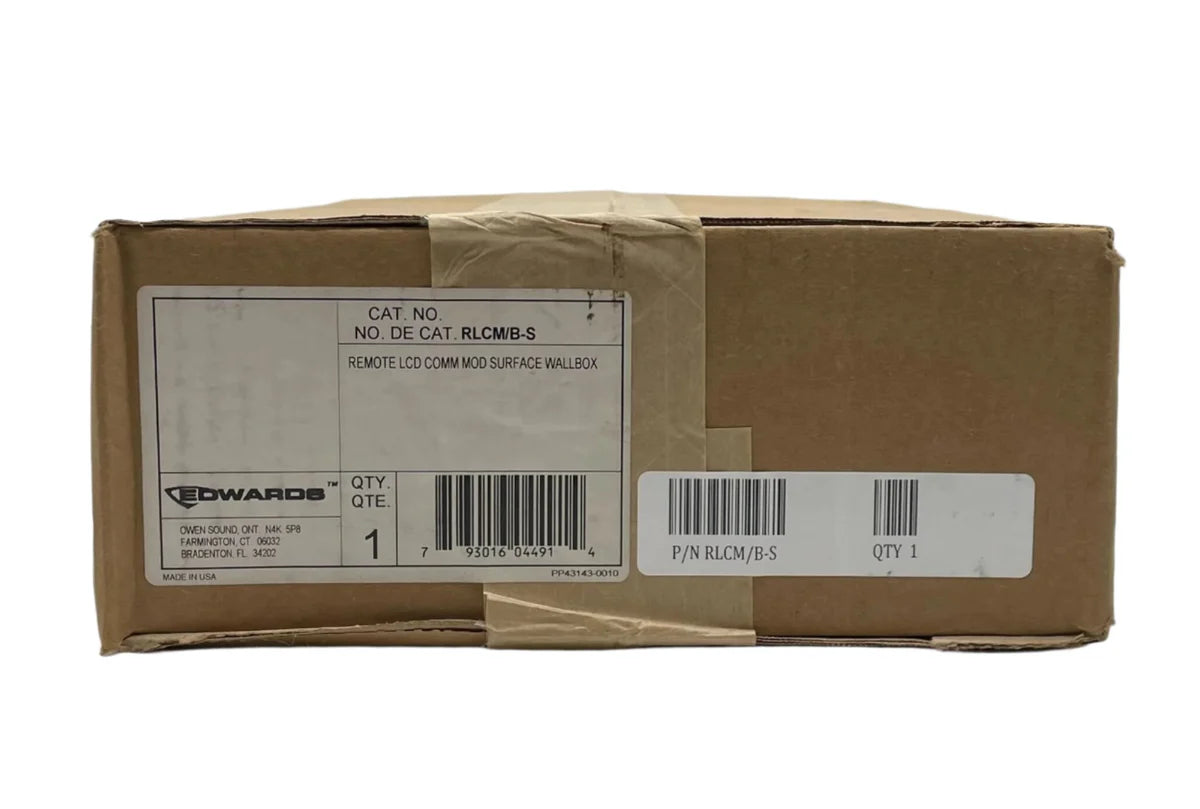 Edwards RLCM/B-S Surface Wall Box