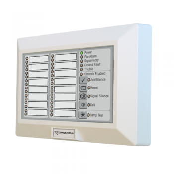 Edwards RLED-C 16-Pair Remote Led Zone Annunciator