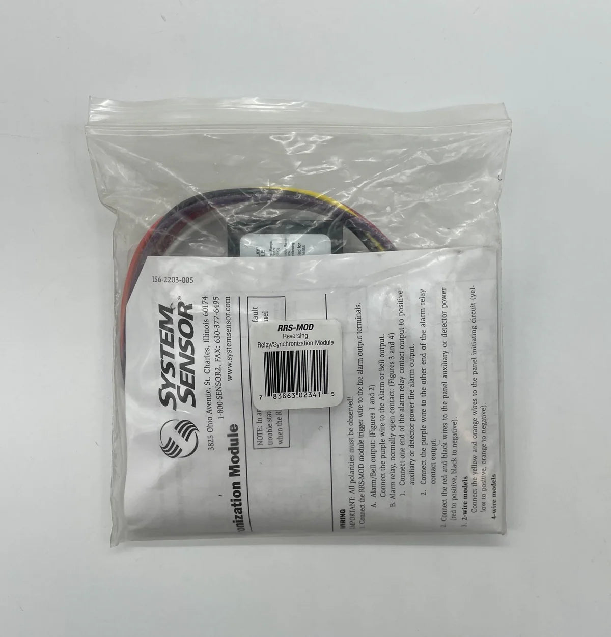 System Sensor RRS-MOD Reversing Relay/ Synchronization Module