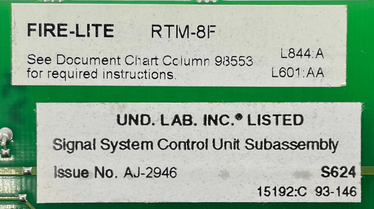Fire-Lite RTM-8F Relay Transmitter Module