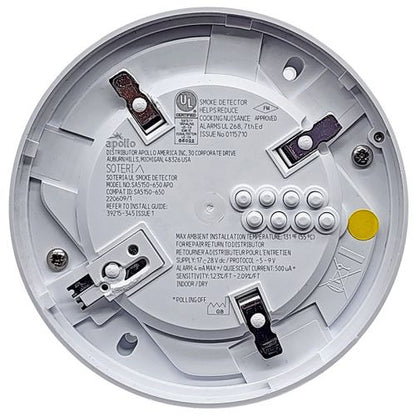 Apollo SA5150-650APO Soteria UL Smoke Detector