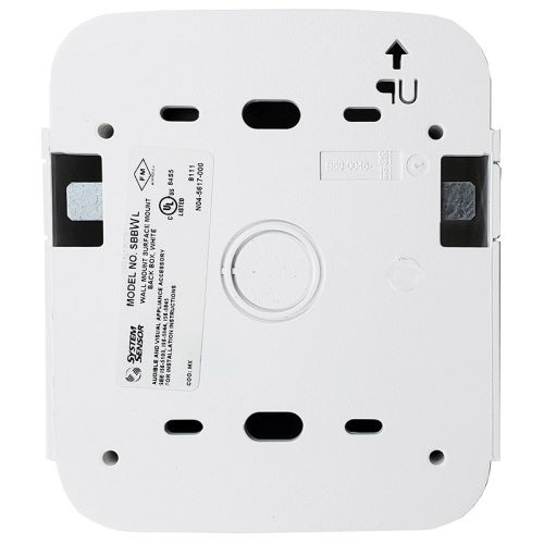 System Sensor SBBWL L-Series Backbox (White)