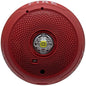 System Sensor SCRLED Series Ceiling Mount Strobe with LED, FIRE Label, Red