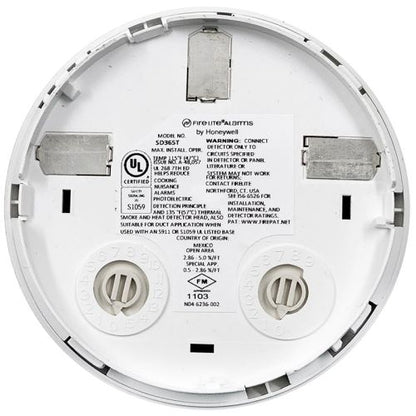Fire-Lite SD365T Photoelectric Smoke w/ Thermal Sensor (White)